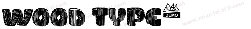 wood type字体转换